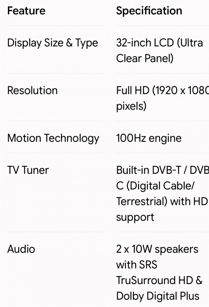 Samsung TV